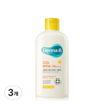 더마비 에브리데이 선블록 SPF50+ PA++++, 200ml, 3개