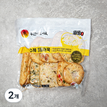부산미도어묵 진공 수제 모듬어묵, 700g, 2개