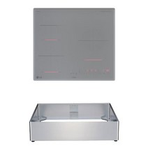 LG 디오스 오브제컬렉션 인덕션 빌트인 3구 전기레인지 클리어트랜스 글라스 본품 + 프리스탠딩 자재 15cm 방문설치, BEI3CSQA 