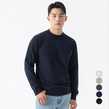 캐럿 남성용 스트레치 모크넥 니트 스웨터