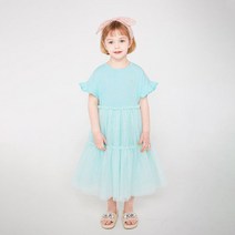 젤리스푼 여아용 깜찍 샤 레이어드 원피스