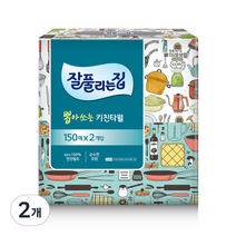 잘풀리는집 뽑아쓰는 키친타올 150매, 4개