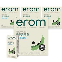 이롬 황성주 국산콩 검은콩 고칼슘 두유, 190ml, 64개