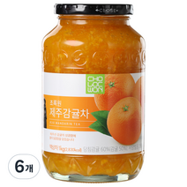 초록원 제주감귤차, 1kg, 6개