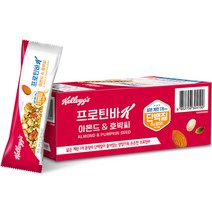 켈로그 프로틴바K 아몬드 앤 호박씨, 30g, 12개