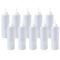 일상속반짝 국내생산 잘라쓰는 소스통 1구 뚜껑 미포함, 10개, 600ml