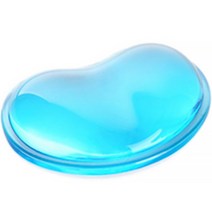 DM 젤리델리 손목보호 마우스 패드, 투명블루, 1개