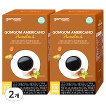 곰곰 아메리카노 헤이즐넛, 100개입, 2개, 1g