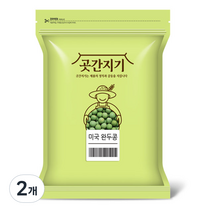 곳간지기 완두콩, 4kg, 2개