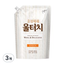 피죤 울터치 프리미엄 리필, 1300ml, 3개