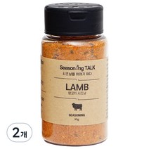 시즈닝톡 양꼬치 시즈닝 쯔란, 2개, 90ml