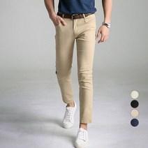 업클라스 남성용 9.5부 스판 면바지 a062