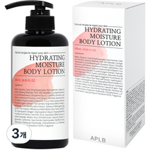 에이플비 하이드레이팅 수분 바디로션, 500ml, 3개