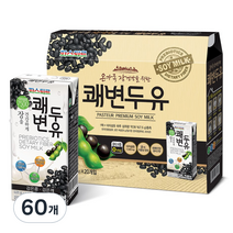 파스퇴르 쾌변두유 검은콩 검은깨, 190ml, 60개