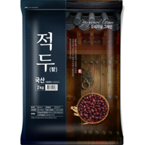 오리지널그레인 2022년산 적두, 2kg, 1개