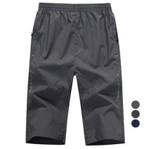 위즈아이 남성용 7부 쿨링 메쉬 트레이닝 밴드 반바지 WI048PN