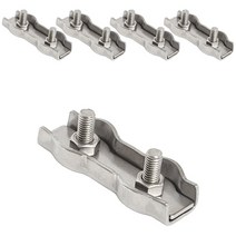 스텐 더블 와이어 클립 5mm, 5개