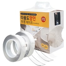 다용도 양면 투명 나노 테이프, 1개