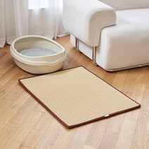 페스룸 고양이 클린업 매트, NATURAL BEIGE   CAMEL