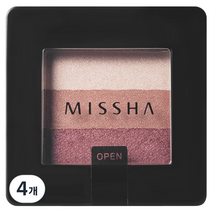 미샤 트리플 섀도우 2g, 16호 로즈퐁듀, 4개