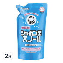 샤본다마 스노르 액상세제 리필, 800ml, 2개