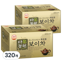 다농원 보이차, 0.6g, 320개