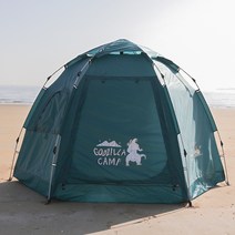 고질라 헥사돔 6각 원터치 텐트, 코발트블루, 5~6인용