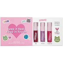 키핀터치 젤리 립 플럼퍼 미니 틴트 1.3ml x 3종 세트, 쿨톤, 3.9ml, 1세트