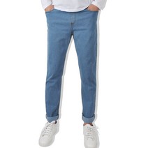 가이스토리 남성용 사계절 어썸밴딩 청바지