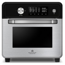 로얄스튜어트 대용량 올스텐 오븐형 에어프라이어 20L, KRF-819LB, 메탈블랙