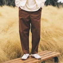 비디알 남성용 투턱 팬츠