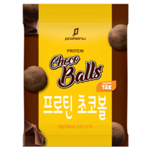 프로틴유 프로틴 초코볼, 30g, 6개