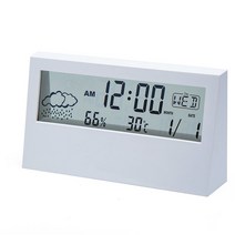 라이프핏 무소음 LCD 탁상용 공부 타이머 플래시 화이트, 화이트계열, 1개