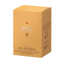 할리스커피 바닐라 딜라이트 분말스틱, 19.5g, 20개