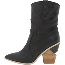 여성 에바 뾰족코 웨스턴 앵클부츠 C276_0277