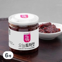 오늘식탁 강경 토하젓, 250g, 6개