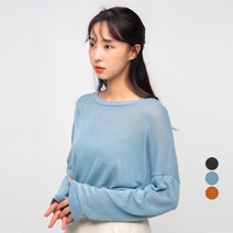 캐럿 여성 릴렉스 니트 긴팔티