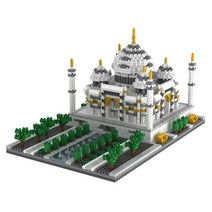 YZDiamond 대형 미니 나노블럭 타지마할 YBC-YZ068 2169p, 혼합색상