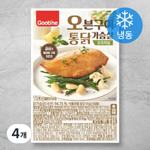 굽네 오븐구이 통닭가슴살 오리지널 (냉동), 110g, 4개