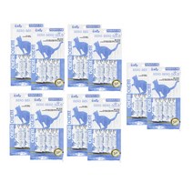 더캣츠 미니 베로베로 골드 고양이간식 10g x 5p, 치킨 + 치즈크림 혼합맛, 10세트