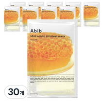 아비브 약산성 PH시트 마스크 허니핏, 1개입, 30개
