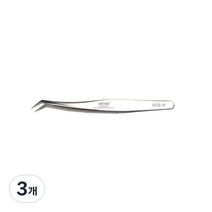 비투스 핀셋 MCS-19, 골드베이지, 3개