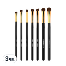 뷰티파워 아이섀도우 브러쉬 7종세트, 3세트, 블랙