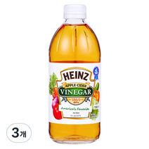 하인즈 애플사이다 식초, 473ml, 3개