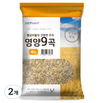 대구농산 황금비율의 간편한 조리 영양 9곡, 4kg, 2개
