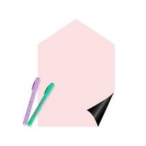 루미레브 붙이는유아 자석 칠판 유리용 + 아모스 파스넷 색연필 2p, 칠판(아이싱핑크), 색연필(랜덤발송)