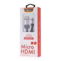펠로우즈 Micro-HDMI 케이블 v1.4 2m, 1개