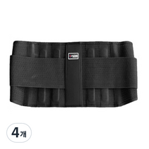 엘초이스 23cm 의료용 허리보호대 블랙, 4개