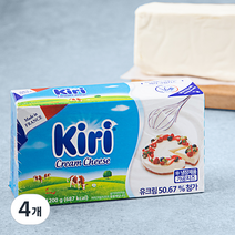 끼리 크림치즈 베이킹 블럭, 200g, 4개