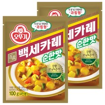 오뚜기 백세카레 순한맛, 100g, 2개